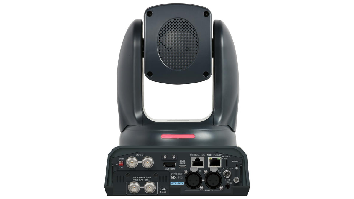 Datavideo PTC-600G 4K60p 30x NDI® | HX, 12G-SDI, and HDMI PTZ Camera with Tracking.
