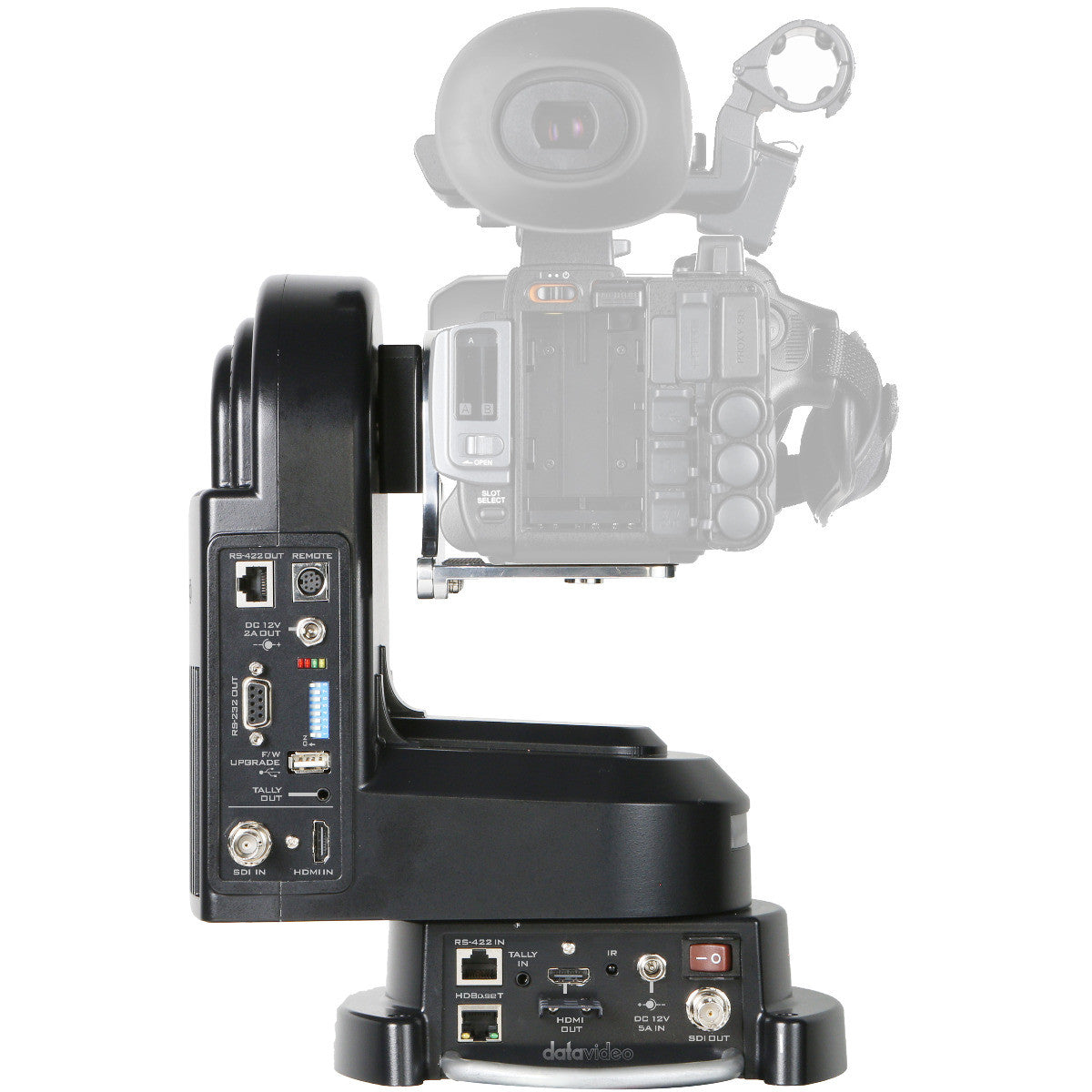 Datavideo PTR-10T MK II HDBaseT robotic pan tilt head. It provides power to the camera. (camera not included). Note: Requires HDBaseT Receiver)