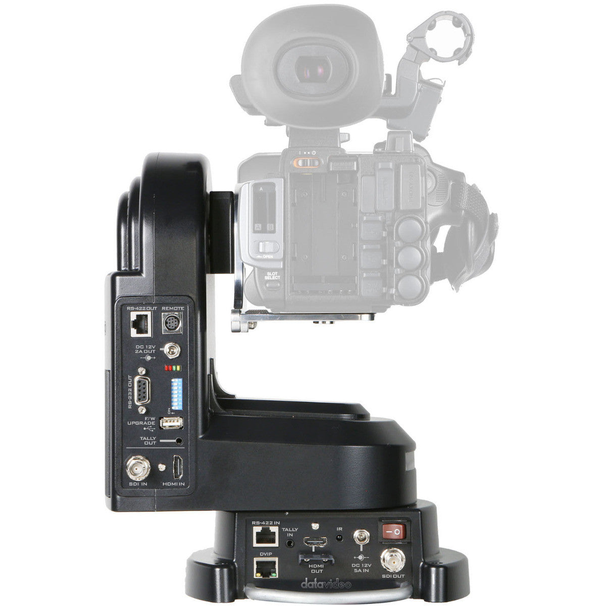 Datavideo PTR-10 MK II Robotic pan tilt head. It provides power to the camera. (camera not included)