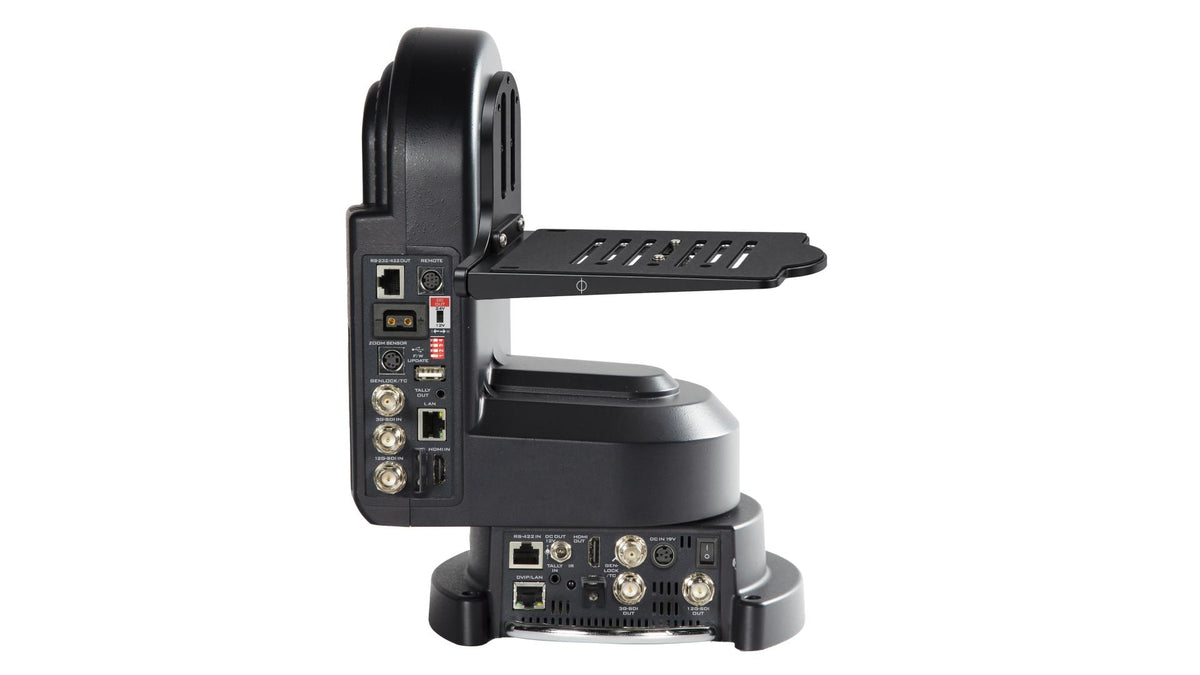 Datavideo PTR-15 4K Robotic pan tilt head. It provides power to the camera. (camera not included)