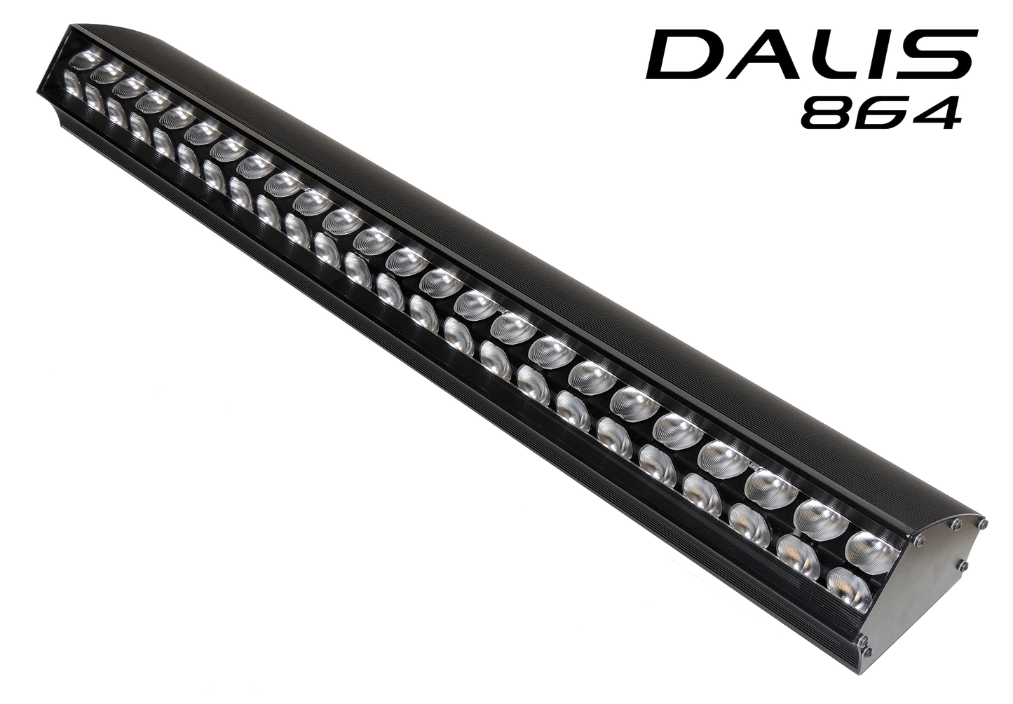 Robert Juliat RJRPR8640002 DALIS 864 RGBW LED Half-Meter Asymmetrical Footlight