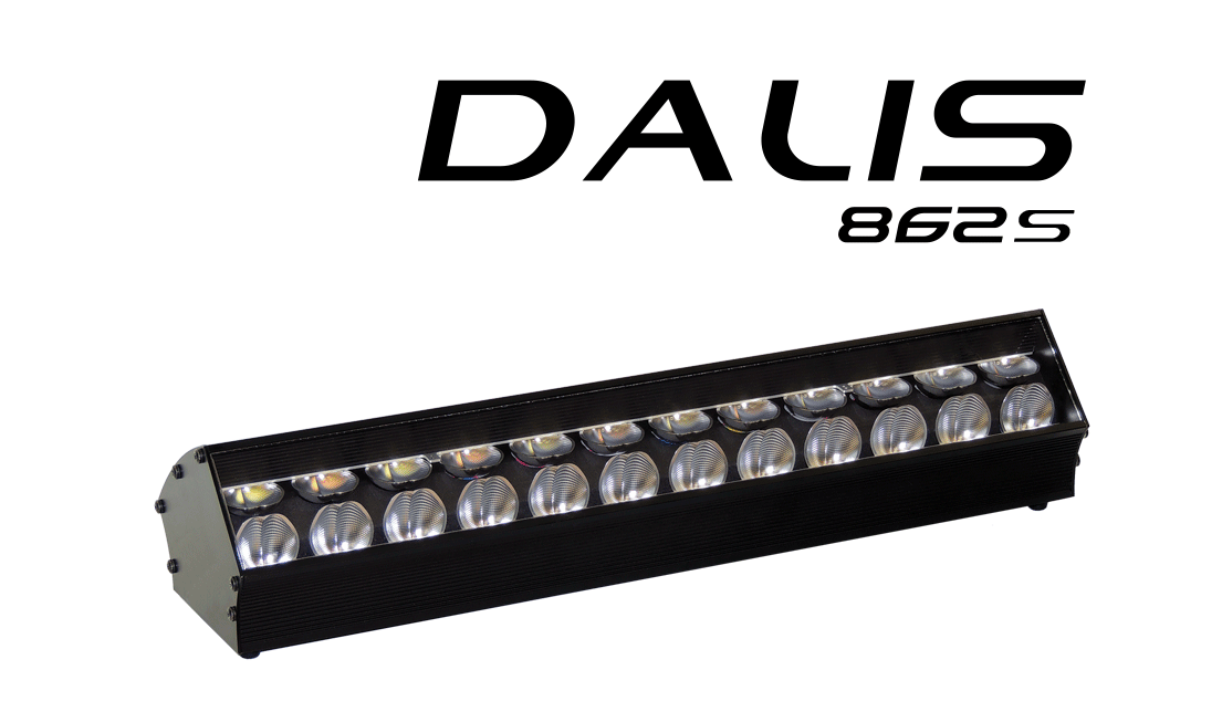 Robert Juliat RJRPR8620002 DALIS 862 LED Half-Meter Asymmetrical Footlight