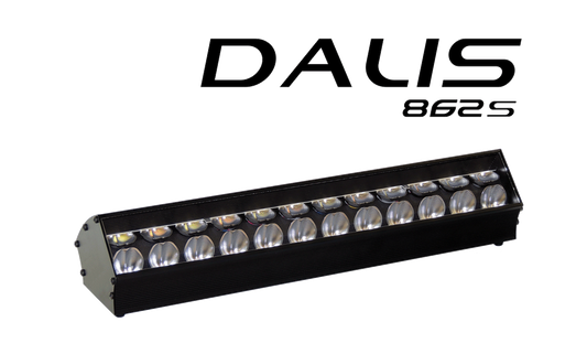 Robert Juliat RJRPR8620002 DALIS 862 LED Half-Meter Asymmetrical Footlight