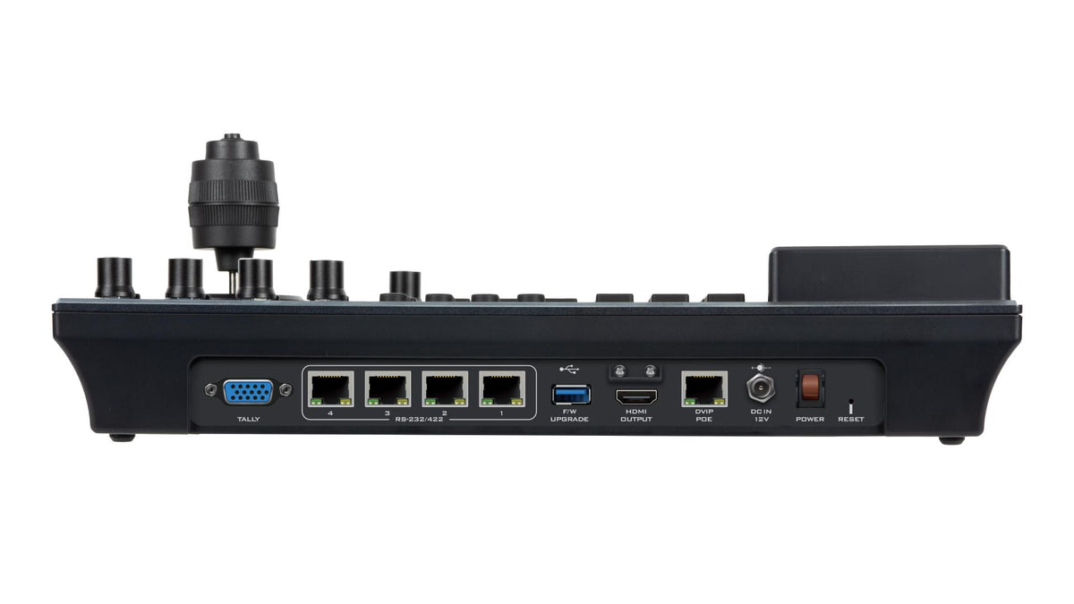 Datavideo PROTRACK CONTROL 100 PTZ camera controller. Control up to 4 PTZ cameras via serial.