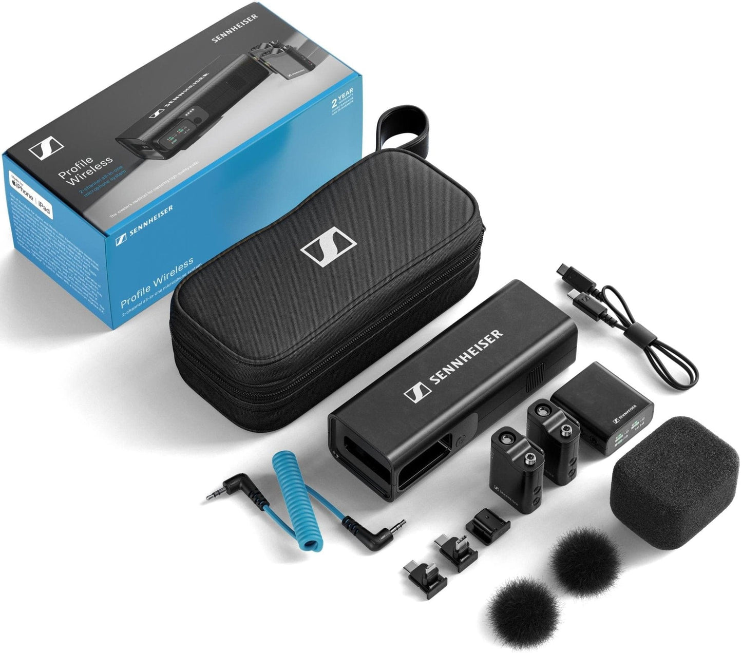 Sennheiser 700266 Profile Wireless 2-Channel Wireless Microphone System - Solotech