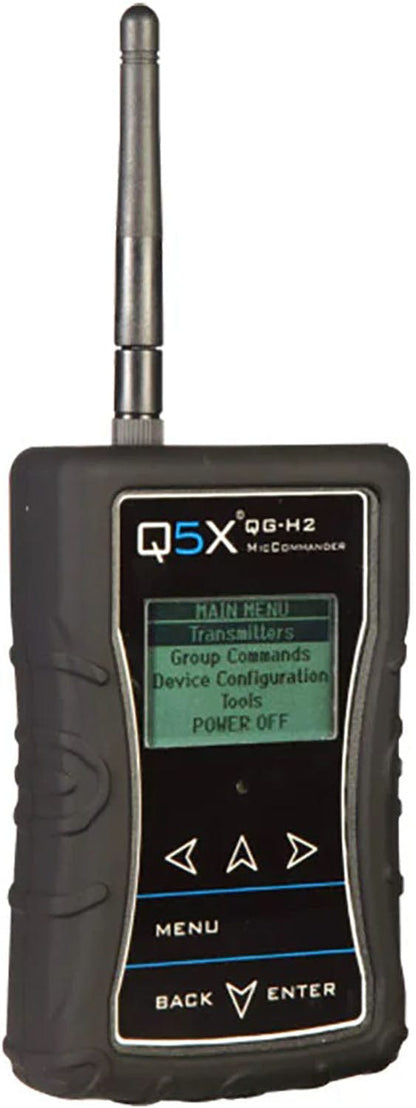 Shure QG-H2 MicCommander Remote for Q5X Transmitters - PSSL ProSound and Stage Lighting