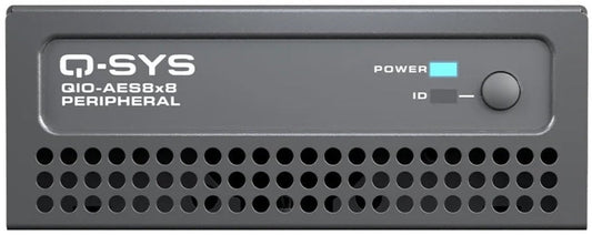 Q-SYS QIO-AES8X8 8-Channel Digital Audio I/O Expander - PSSL ProSound and Stage Lighting