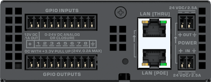 Q-SYS QIO-GP8x8 8x Logic-in and 8x Logic-out Q-SYS Network I/O Expander