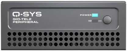 Q-SYS QIO-TEL2 Analog Telephony I/O Network Audio Endpoint - PSSL ProSound and Stage Lighting