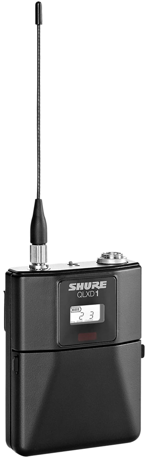 Shure QLXD1 Bodypack Transmitter, H50 Band - PSSL ProSound and Stage Lighting