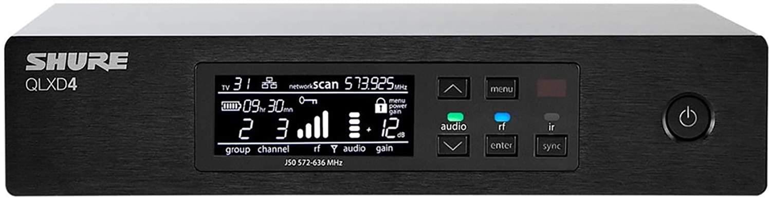 Shure QLXD24 Wireless System w/ QLXD2/BETA87A Handheld Transmitter, G50 Band - PSSL ProSound and Stage Lighting