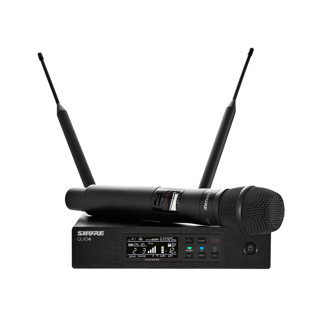 Shure QLXD2TA/KSM9=-H50 QLXD2 WIRELESS HH W/KSM9 HEAD TAA