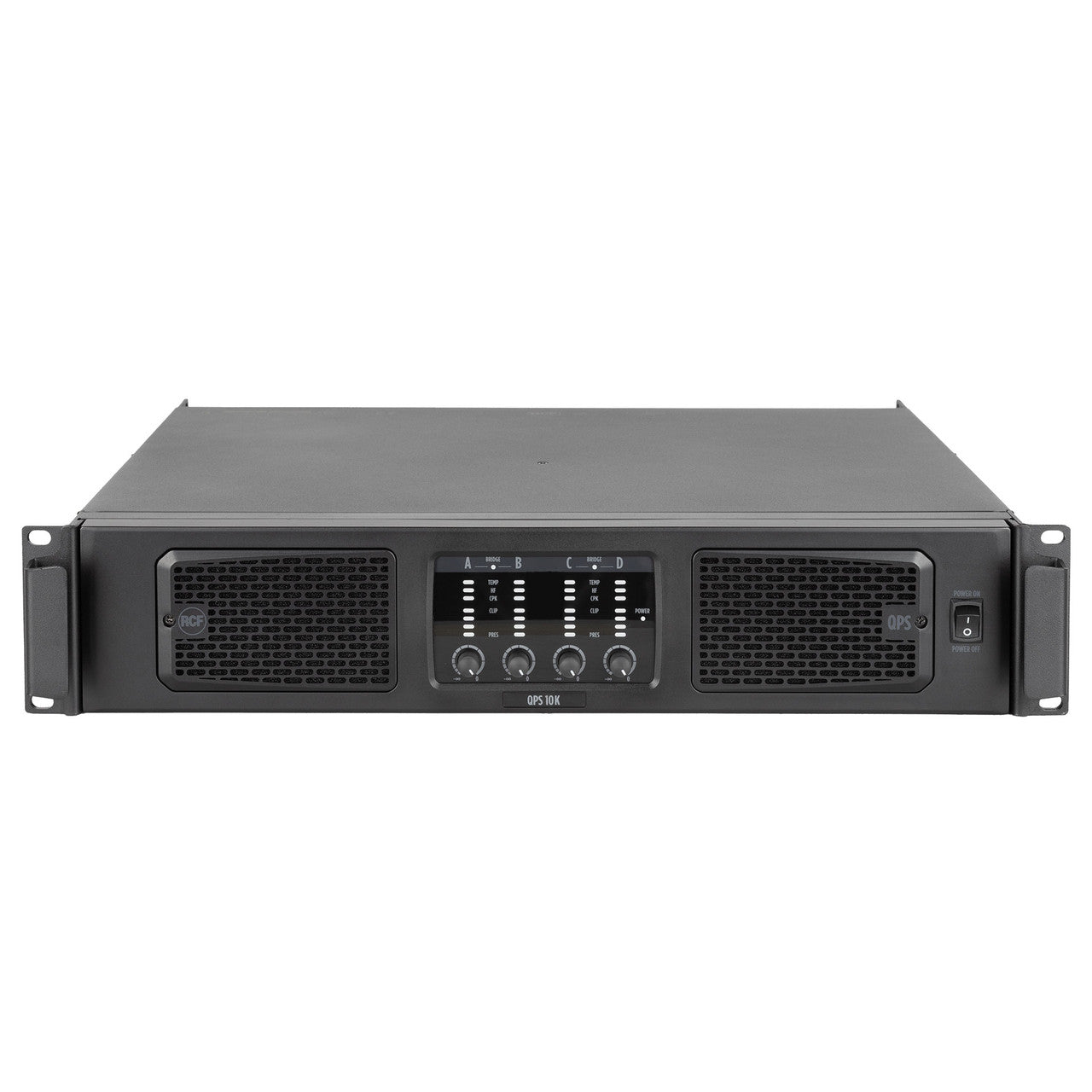 RCF QPS 10K Class HD Power Amplifier (4 X 2,500 W @ 2 ohm)