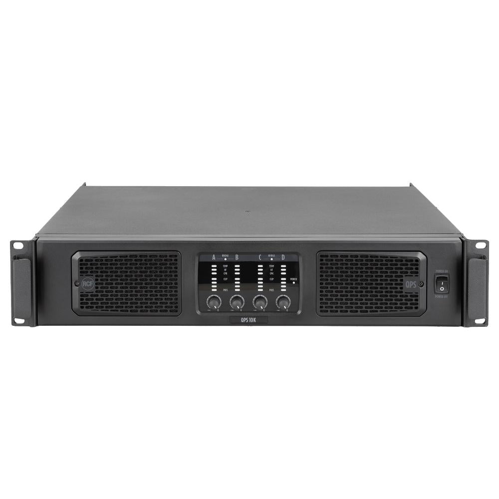 RCF QPS 10K Class HD Power Amplifier (4 X 2,500 W @ 2 ohm)