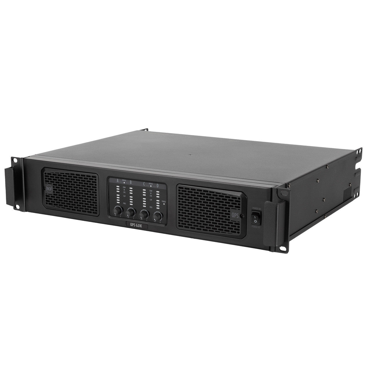 RCF QPS 6.0K Class HD Power Amplifier (4 X 1,500 W @ 2 ?)