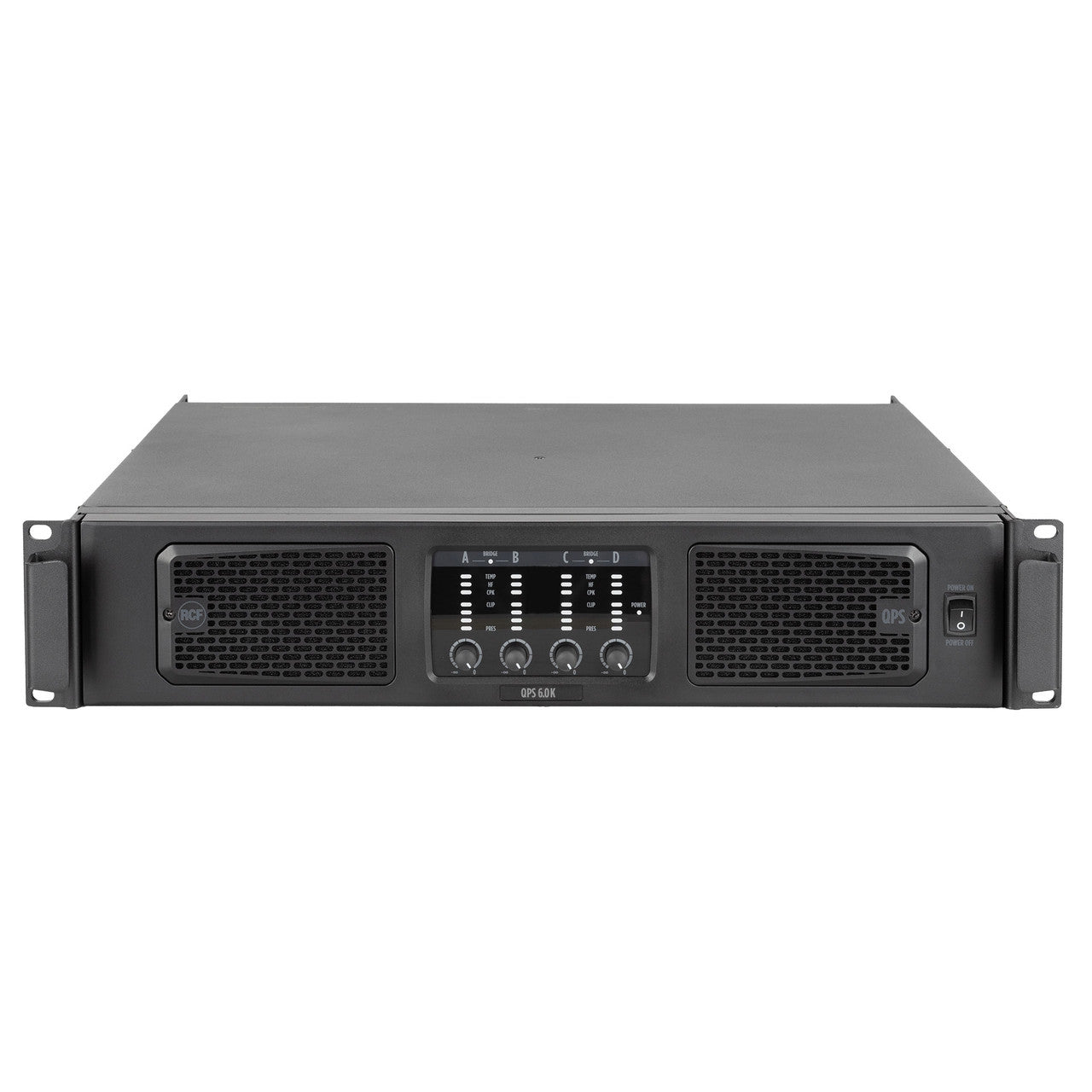 RCF QPS 6.0K Class HD Power Amplifier (4 X 1,500 W @ 2 ?)