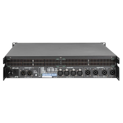 RCF QPS 6.0K Class HD Power Amplifier (4 X 1,500 W @ 2 ?)