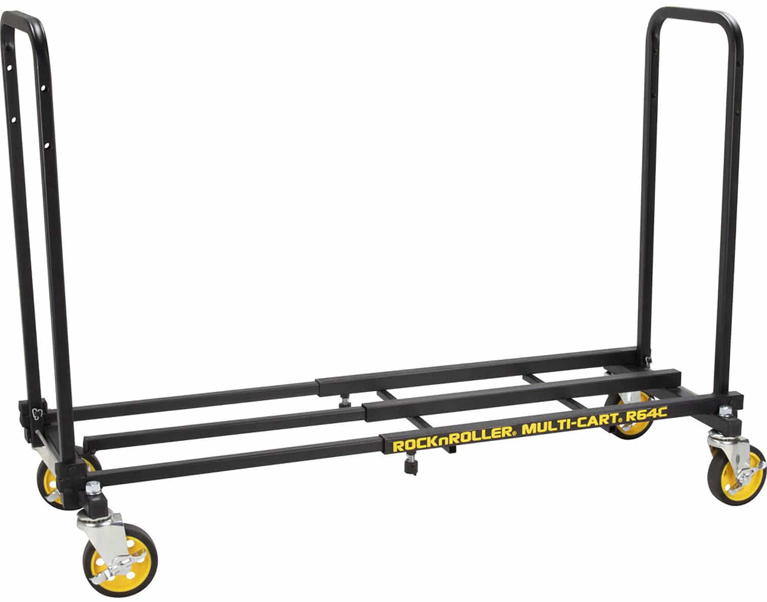 Rock N Roller R64C Mini 28 to 42.5 Inch 8-in-1 Folding Multi-Cart/Hand Truck/Dolly/Platform Cart - PSSL ProSound and Stage Lighting