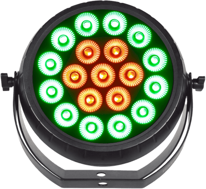 JMAZ Radiant Par HEX19 RGBAW Plus UV LED Wash Light