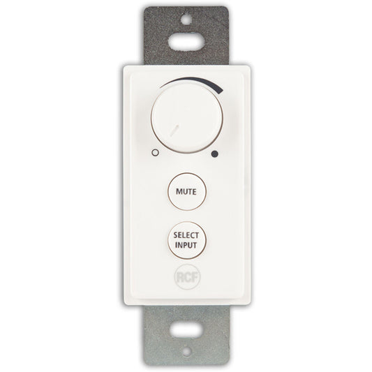 RCF RC-401W Wall Mount Remote Control for DMA 82, DMA 162 & DMA 504 (White)