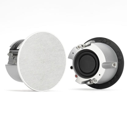 RCF CMR 30 (2) Passive 60W 2.5" Ceiling Speakers (Contains White & Black Grills) -16 ohms