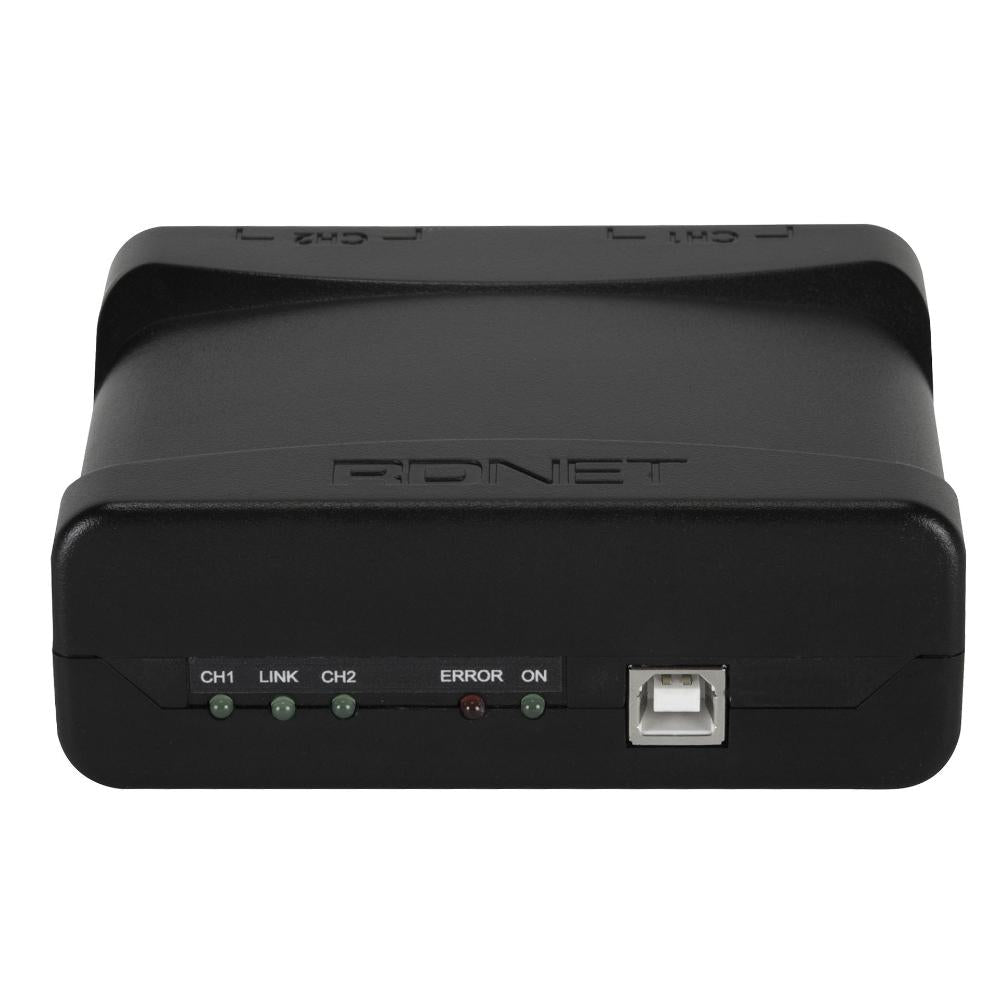 RCF RDNET-2 Control 2 Interface (2 Channel, 36 units per channel)