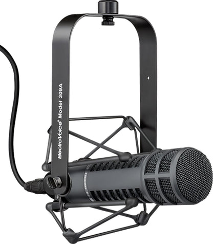 Electro-Voice RE20-BLACK Broadcast Announcers Microphone with Variable-D - Black - PSSL ProSound and Stage Lighting