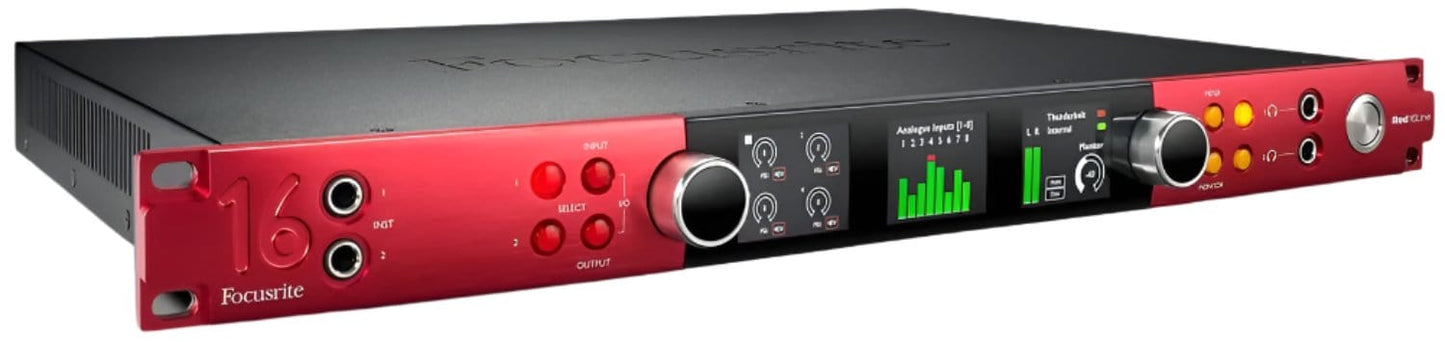 Focusrite Red 16Line 64x64 I/O Thunderbolt 3 Audio Interface - PSSL ProSound and Stage Lighting