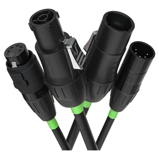 Chauvet Professional RIGLINKCOMBO25FT RIGLINK TR1 DMX Combo IP - 25ft