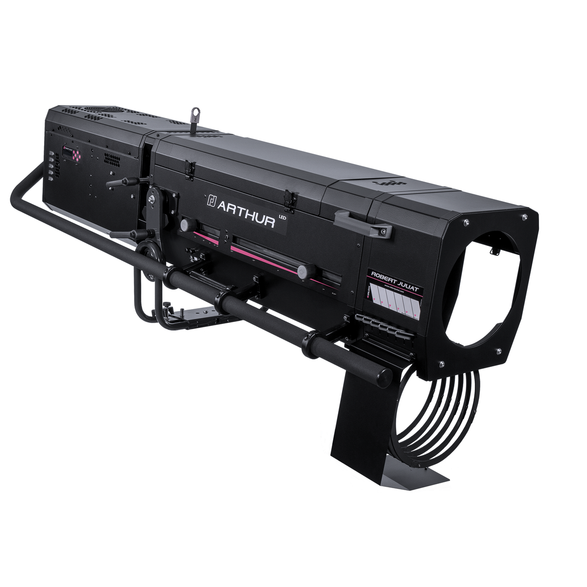Robert Juliat RJFPR1014002 Arthur – 800W LED Cool White 5.5° - 15° Followspot