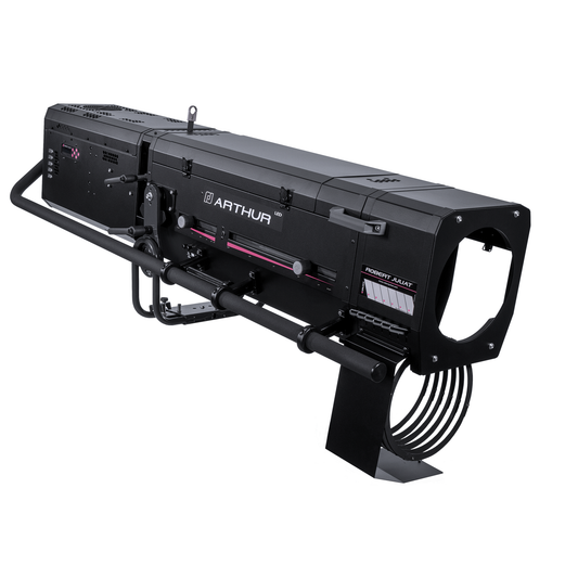 Robert Juliat RJFPR1014002 Arthur – 800W LED Cool White 5.5° - 15° Followspot