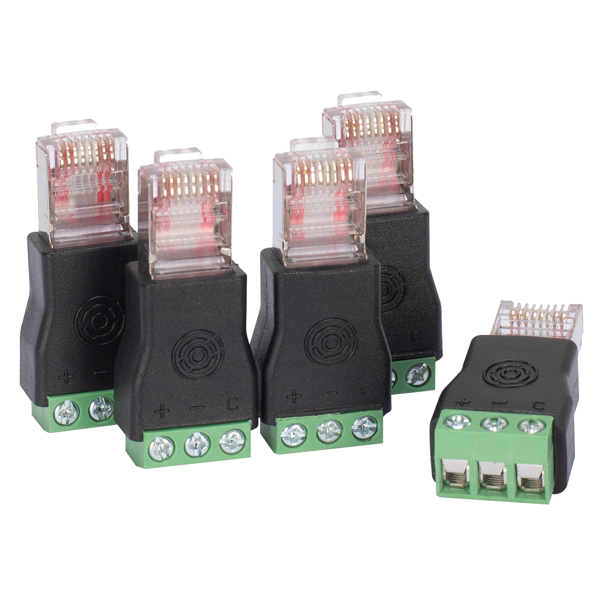 Elation NETRON RJ-T; (Bag of 5) RJ45 to DMX Adapter