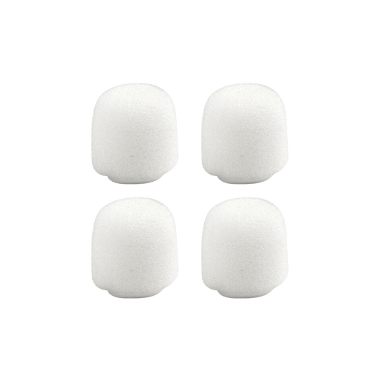 Shure RK187WS-W Windscreen, Snap-fit, White, Qty 4