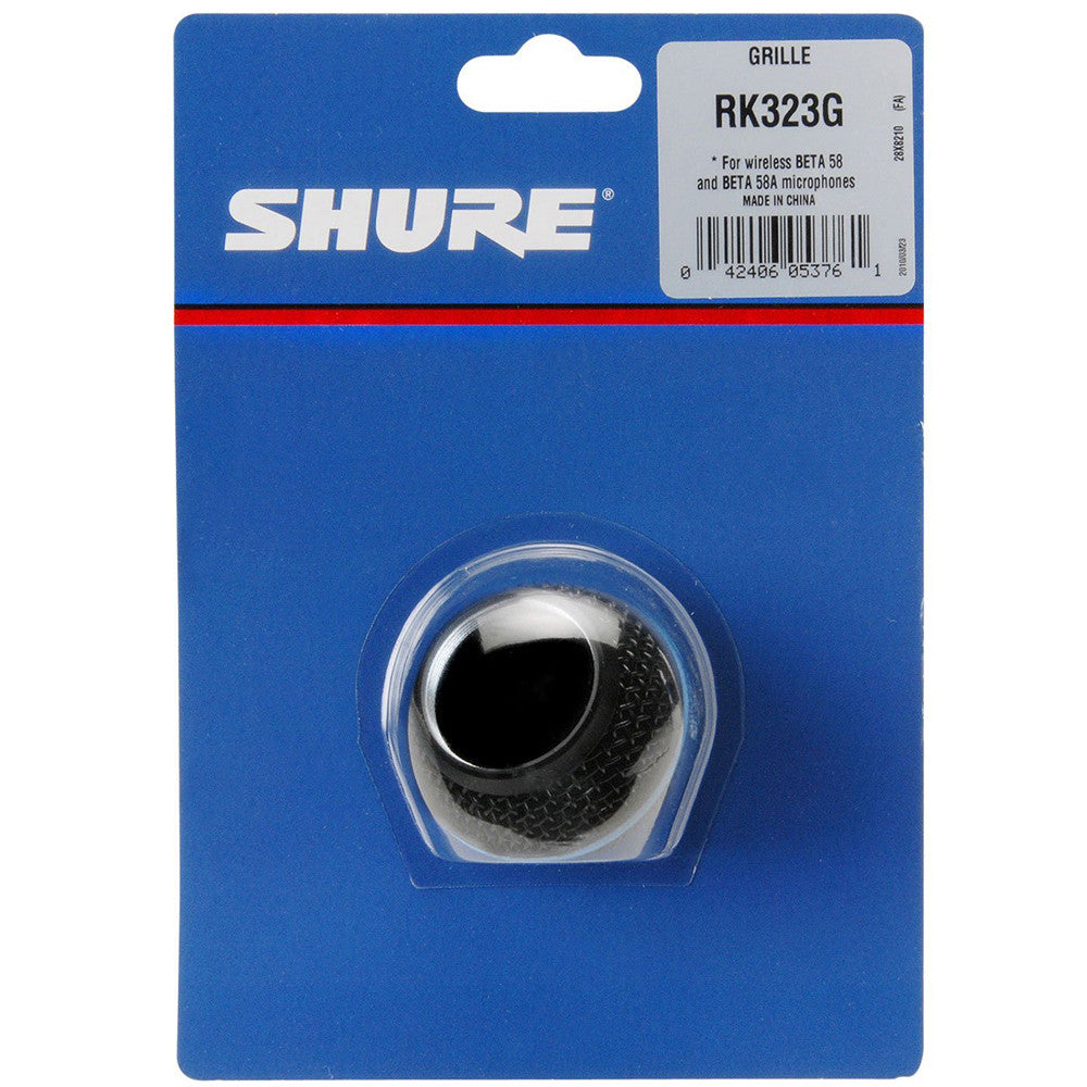 Shure RK323G Black Grille for Wireless Beta58 Handheld Transmitter