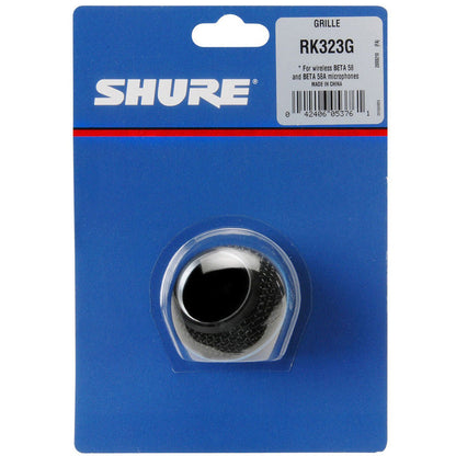 Shure RK323G Black Grille for Wireless Beta58 Handheld Transmitter