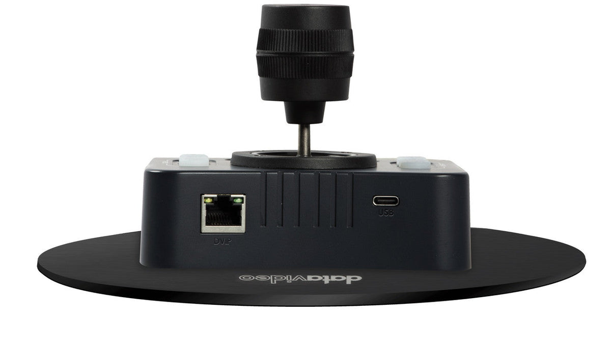 Datavideo RMC-2P 3-Channel Camera Controller with base plate.