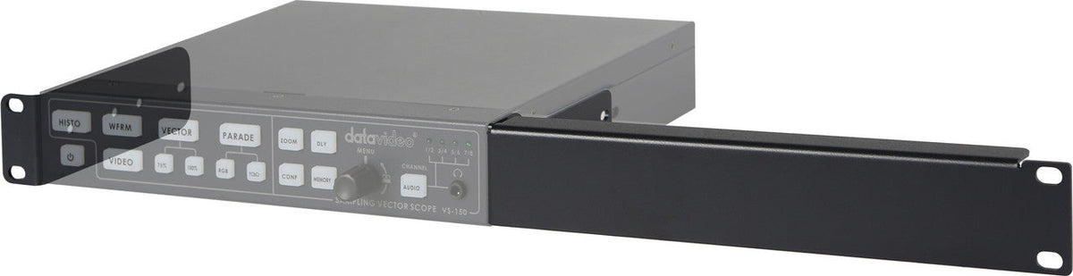 Datavideo RMK-1 1 RU rack mount holder for the DAC-45, NVS series, NVD series, AD-100M and VS-150.