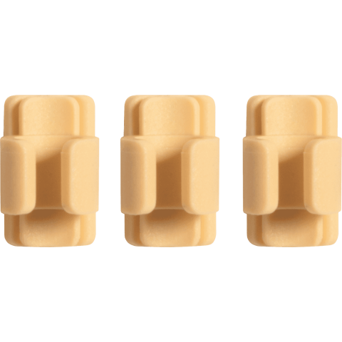 Shure RPM53T-CC TH53 HEADSET CLIP, TAN, QTY. 3