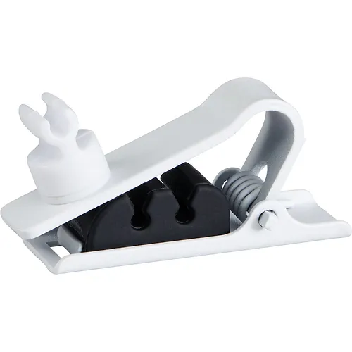 Shure RPMDL4STC/W SINGLE TIE CLIP, WHITE, QTY. 3