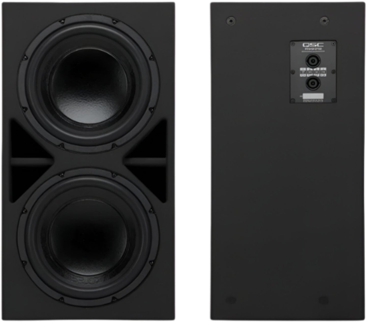 Q-SYS RSB212 Dual 12-Inch Reference Monitor System Cinema Subwoofer - PSSL ProSound and Stage Lighting