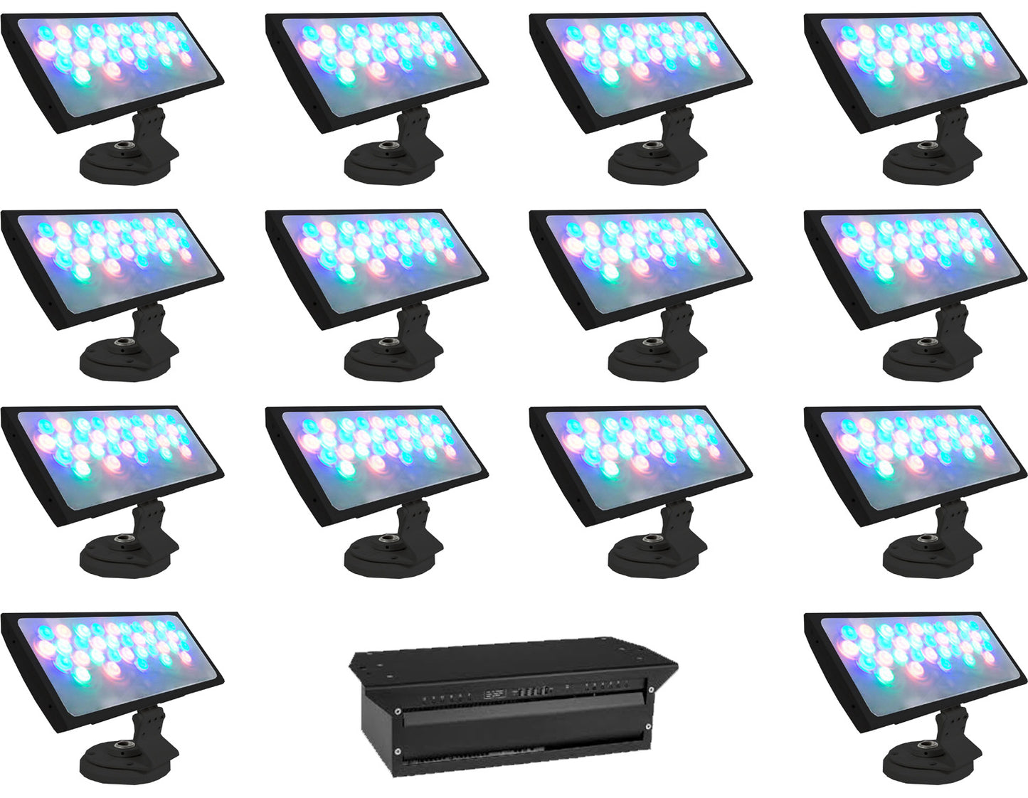 Ensemble d'occasion COLOR KINETICS CB12 XLR4 RBG LED