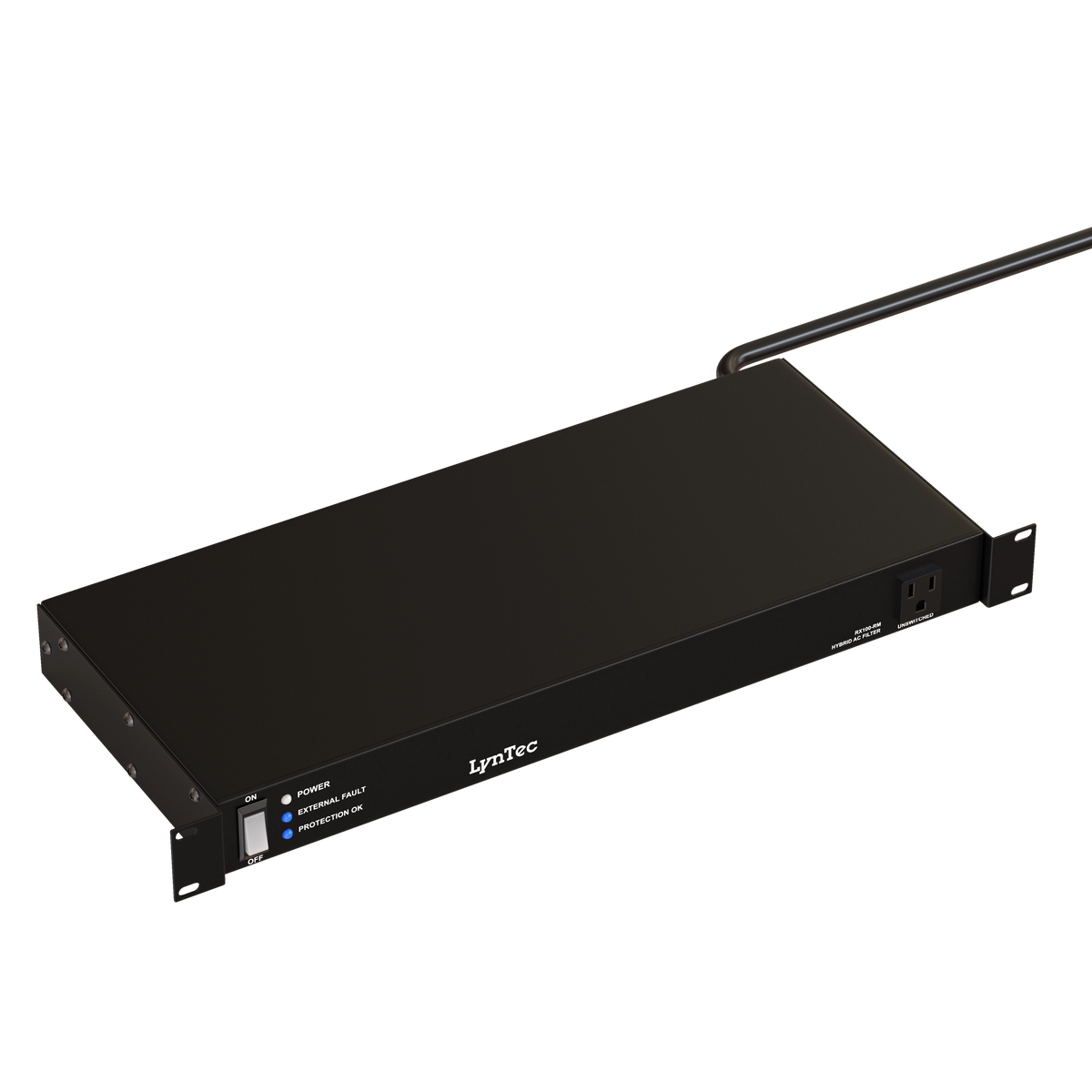 LynTec RX10015A 1U, 15A, 9 outlet, surge and noise filter