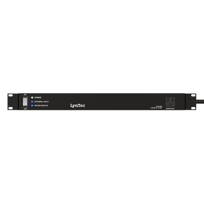 LynTec RX10015A 1U, 15A, 9 outlet, surge and noise filter