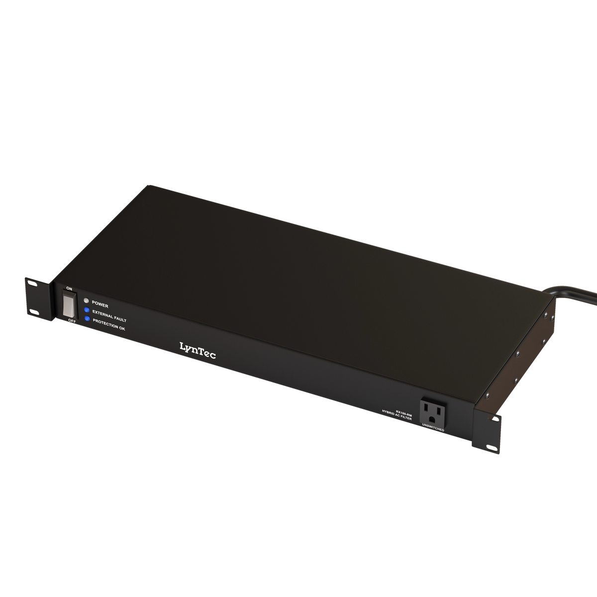 LynTec RX10015A 1U, 15A, 9 outlet, surge and noise filter