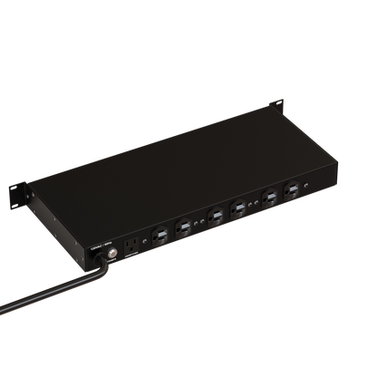 LynTec RX10015A 1U, 15A, 9 outlet, surge and noise filter
