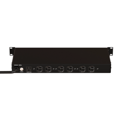 LynTec RX10015A 1U, 15A, 9 outlet, surge and noise filter