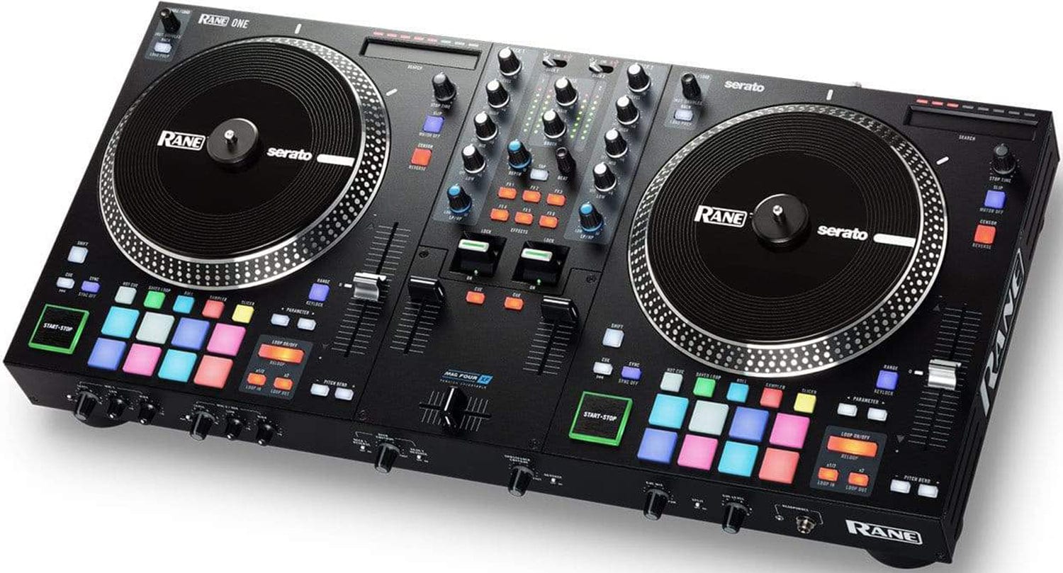 Pioneer DJ XDJ-RX3 DJ System with RANE-ONE Motorized DJ Controller for Serato and Decksaver Covers - PSSL ProSound and Stage Lighting