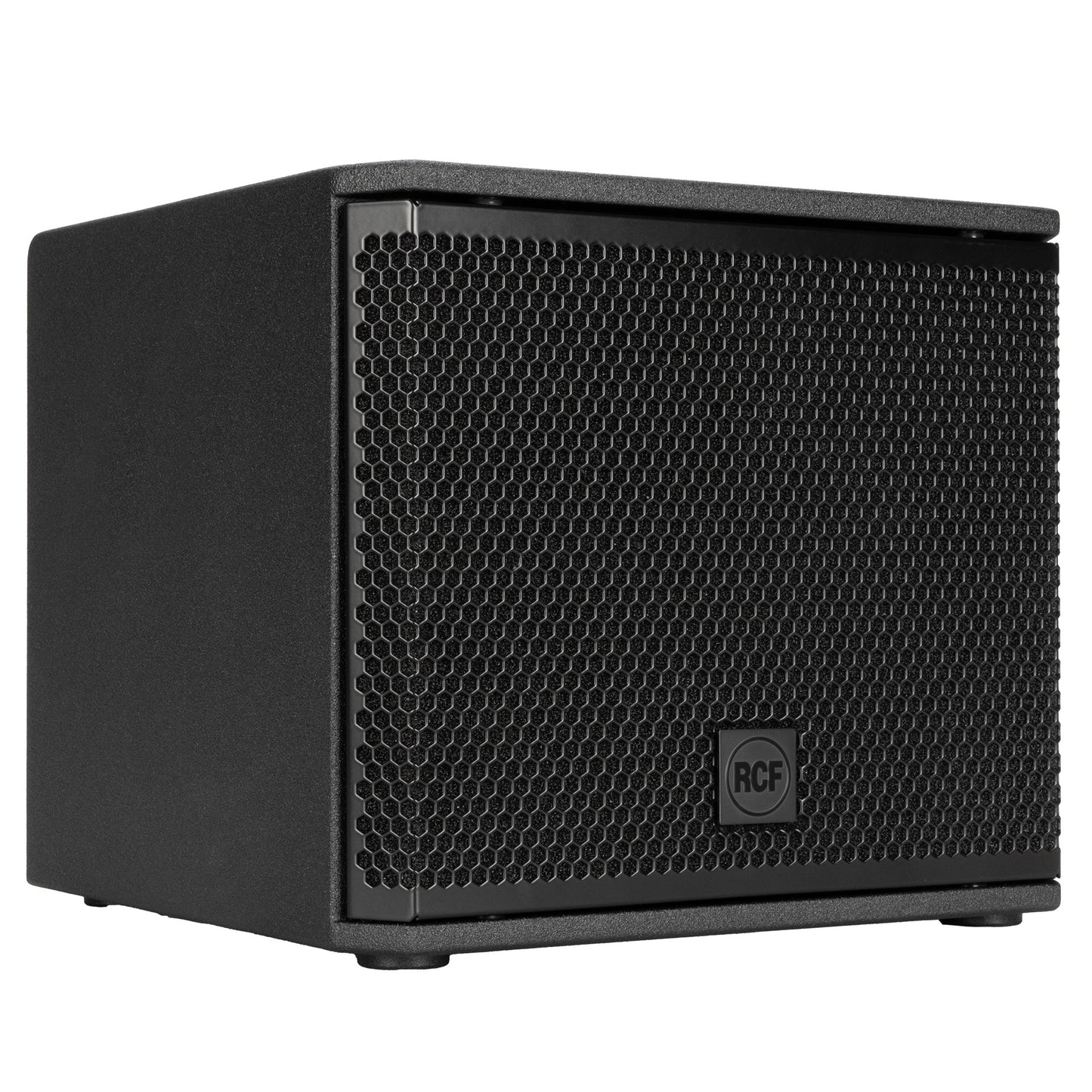 RCF S-08-A Active (4 X 250W @ 4 OHM) 8" Subwoofer for Satelite System, 4 Channels, Bluetooth