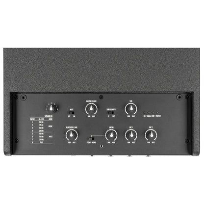 RCF S-08-A Active (4 X 250W @ 4 OHM) 8" Subwoofer for Satelite System, 4 Channels, Bluetooth