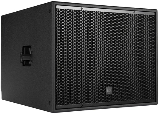 RCF S 19 Passive 19 Inch Bass Reflex Subwoofer - 1500 Watt RMS - Black - PSSL ProSound and Stage Lighting